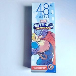 5/$15 NEW MARVEL Puzzle Super Hero Adventures 48 Piece Toy Puzzle UNISEX
